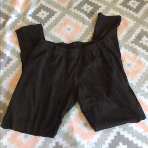 Black leggings cotton
